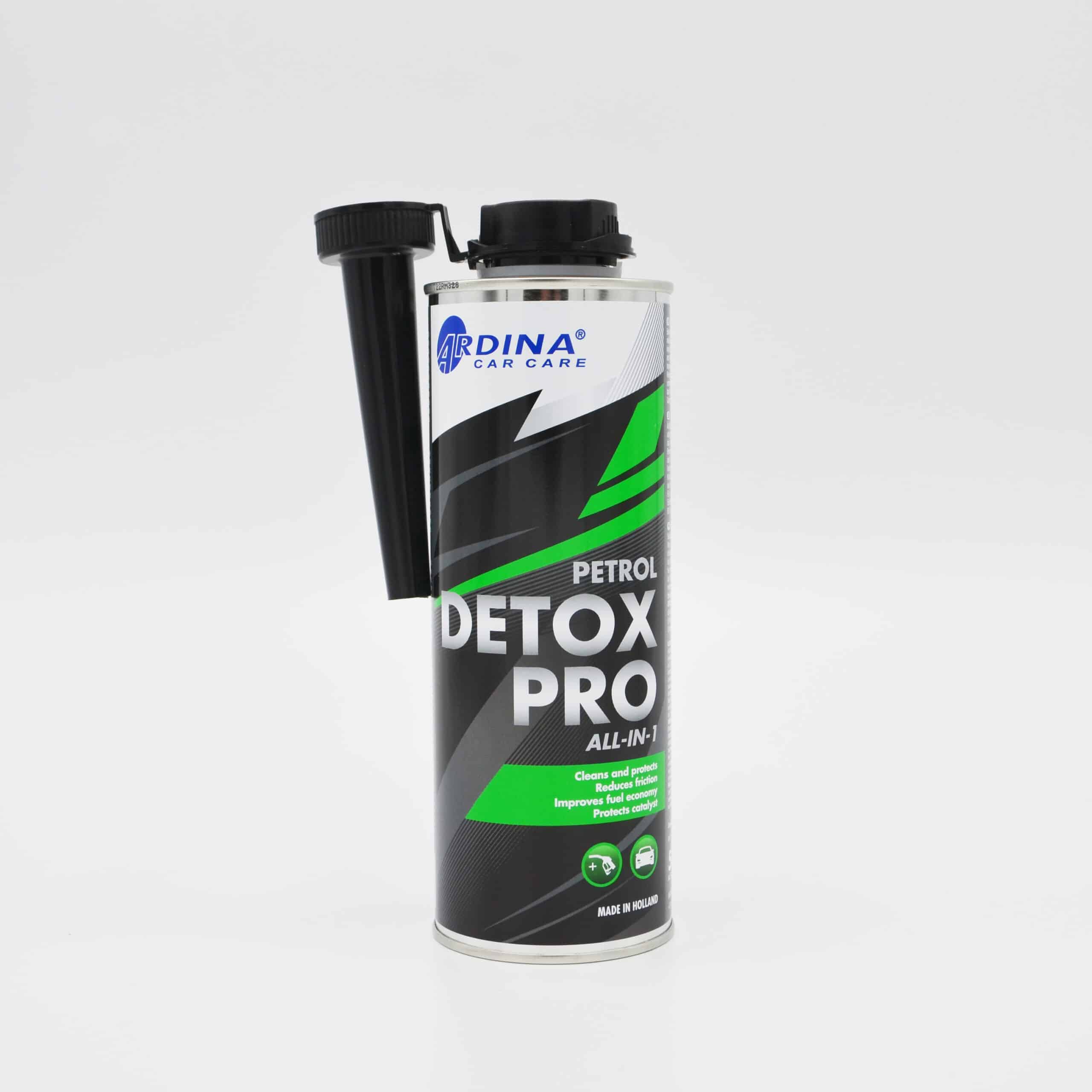 Petrol Detox Pro is an extremely effective problem solver for all petrol fuel related deposit problems.